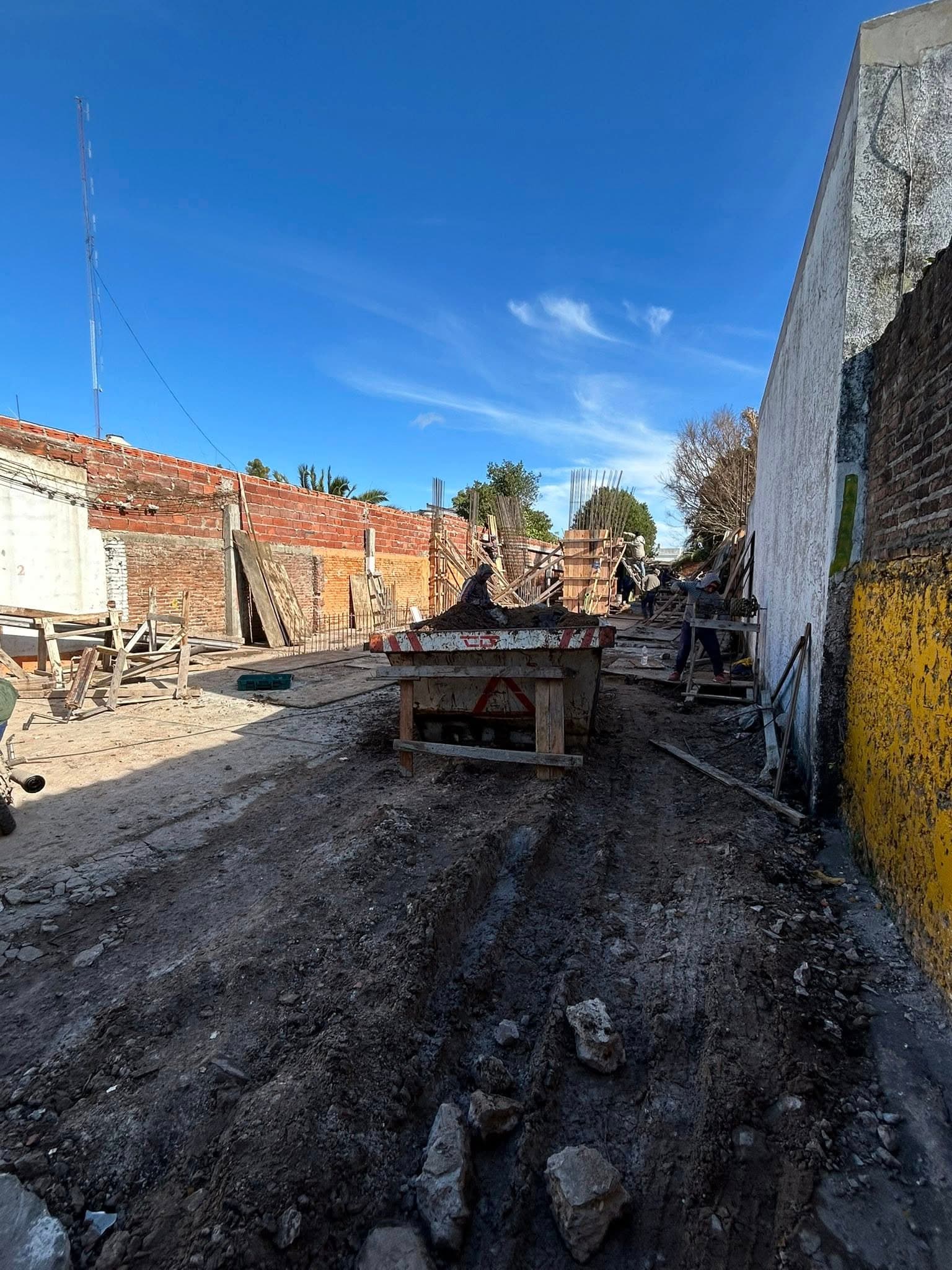 66 e/ 30 y 31 — avance de obra, etapa 1