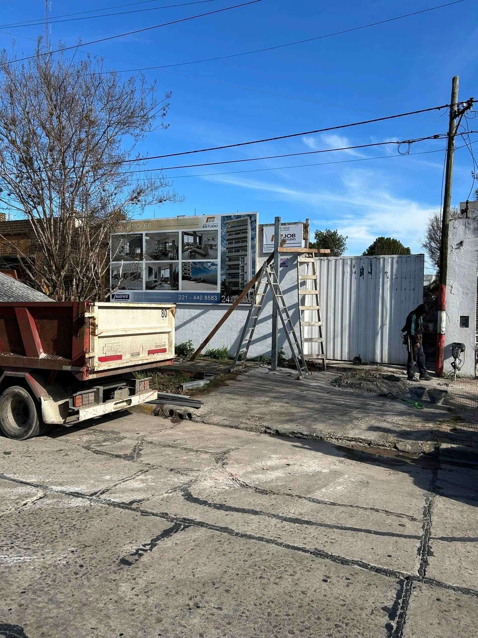 66 e/ 30 y 31 — avance de obra, etapa 1