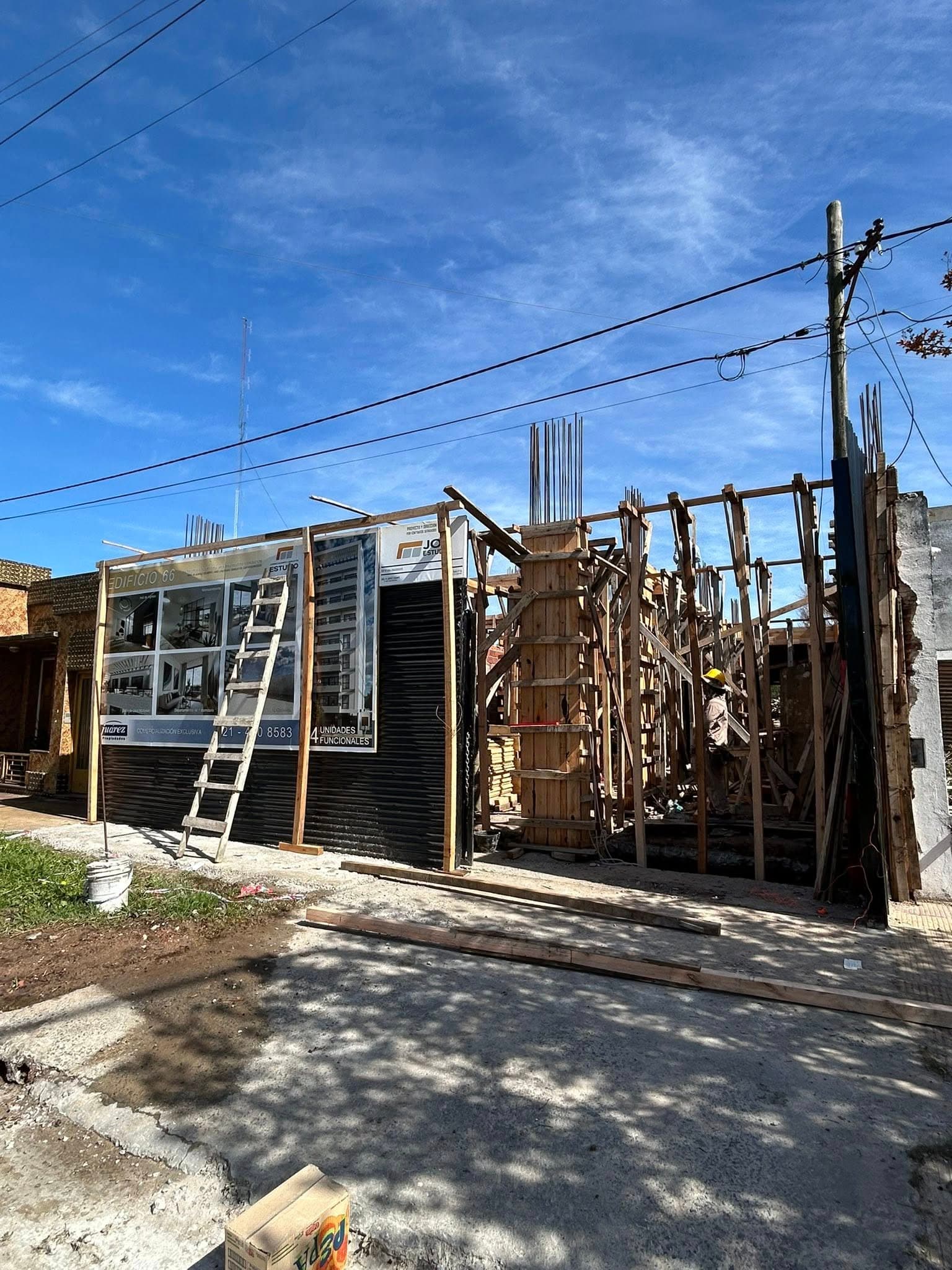 66 e/ 30 y 31 — avance de obra, etapa 1