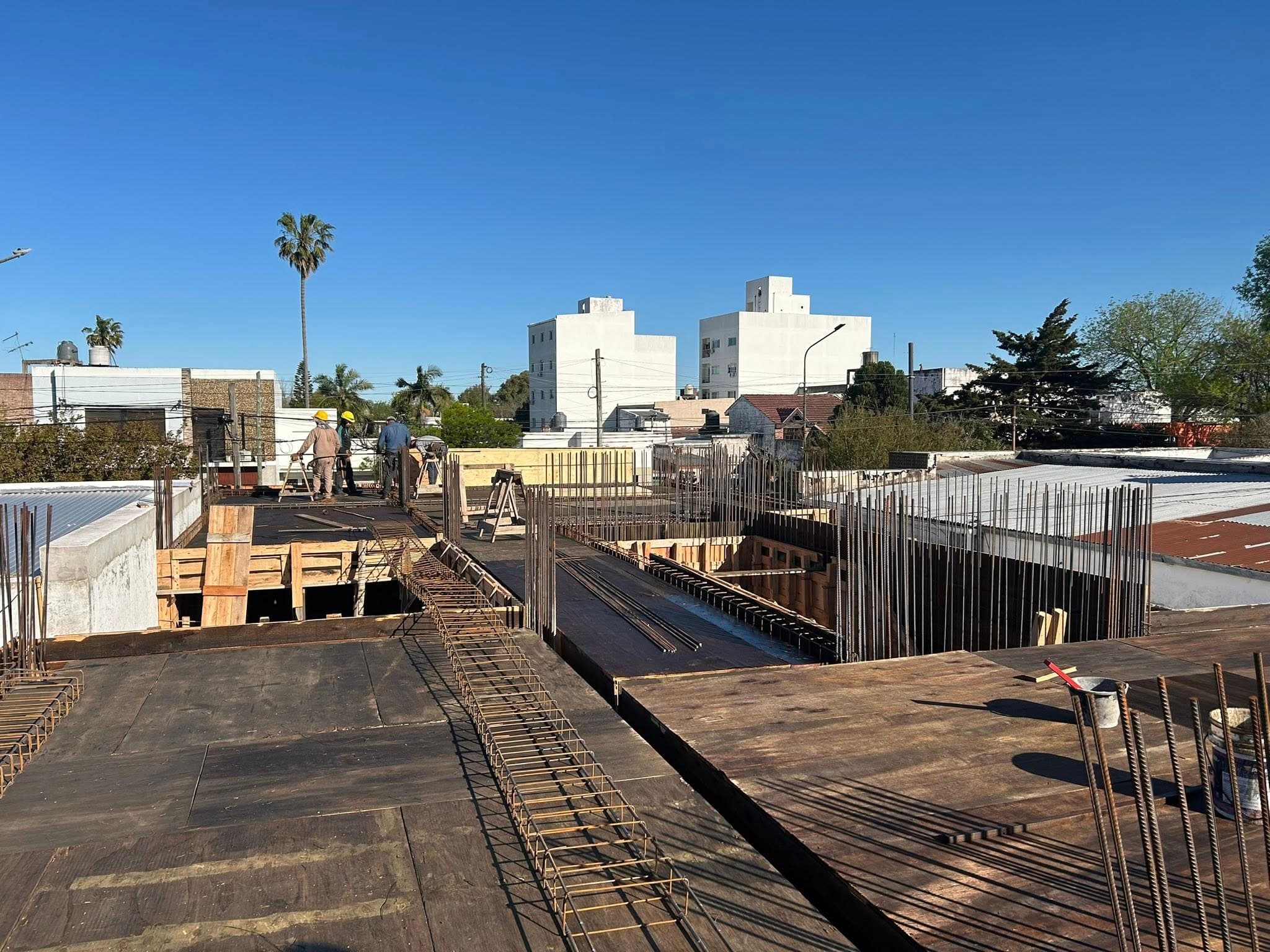 66 e/ 30 y 31 — avance de obra, etapa 1