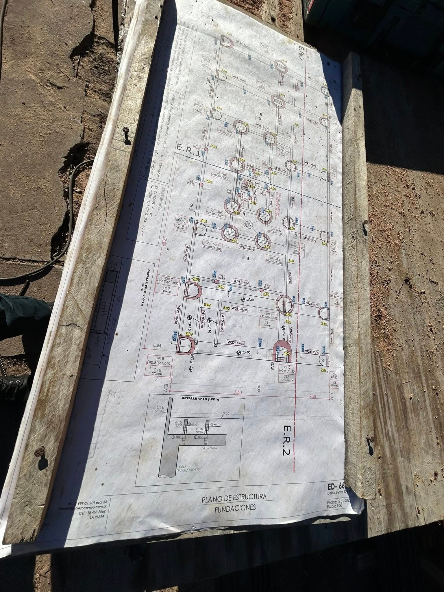 66 e/ 30 y 31 — avance de obra, etapa 1
