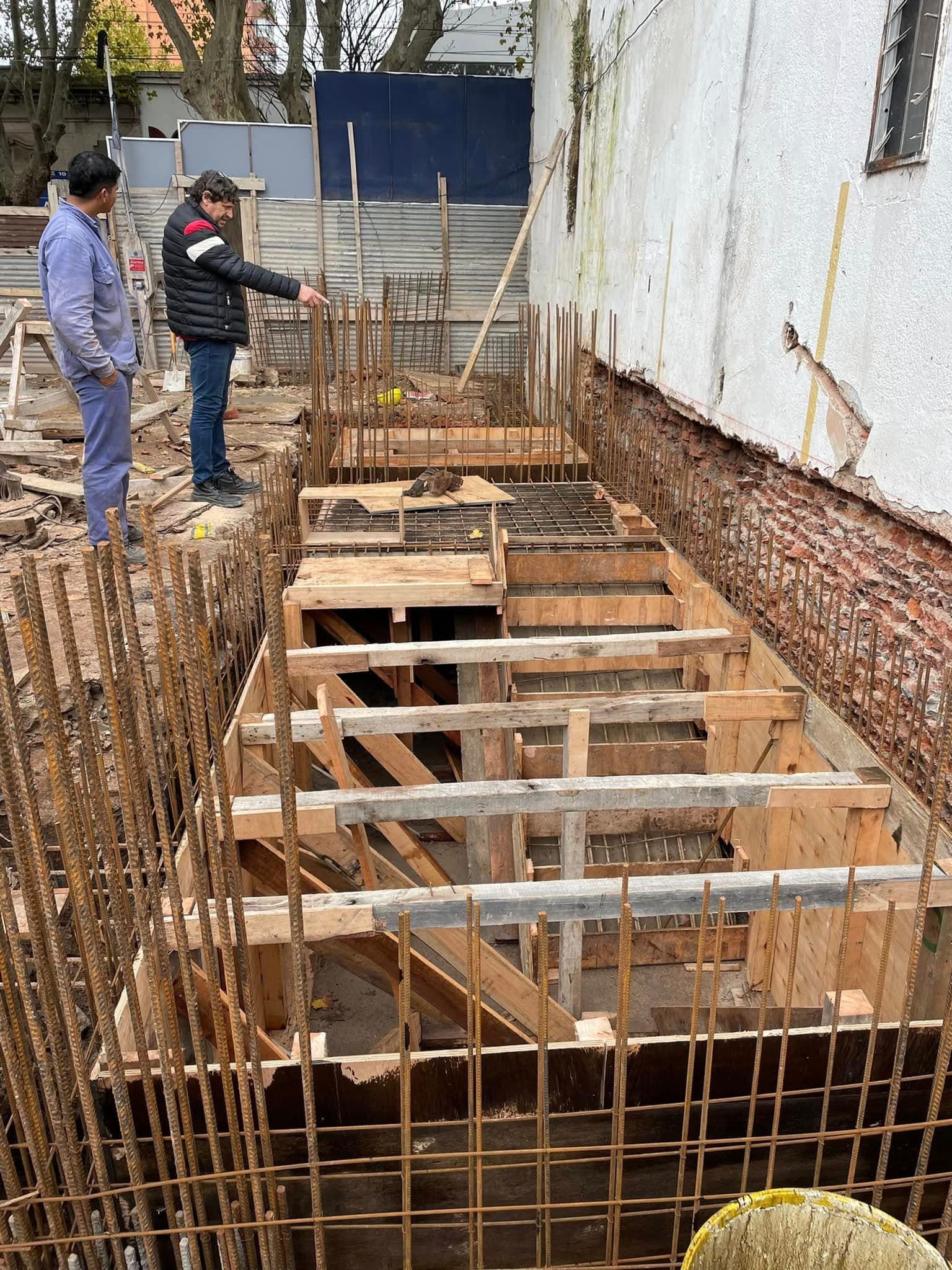 43 E/ 11 Y 12 — avance de obra, etapa 1