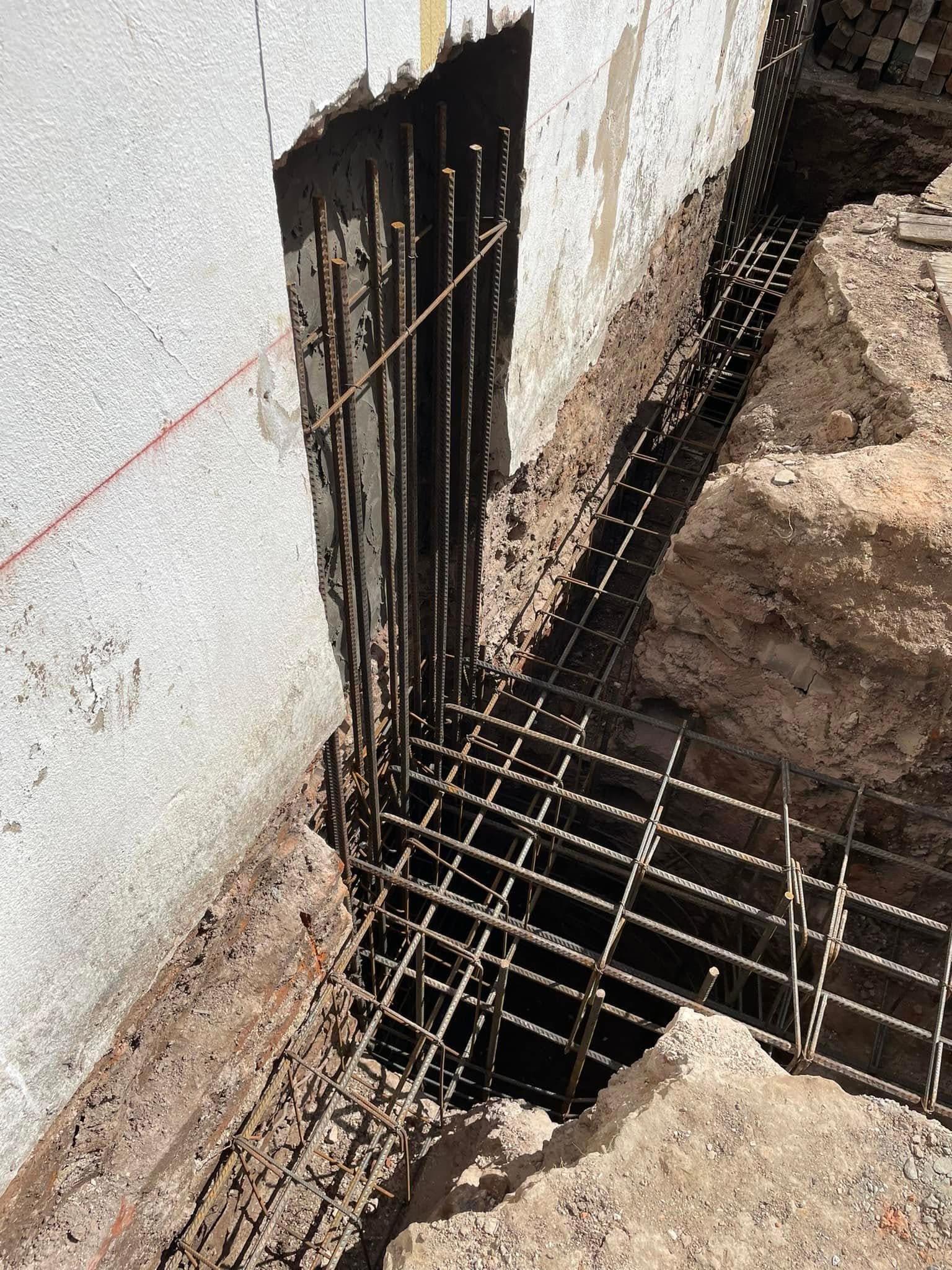 43 E/ 11 Y 12 — avance de obra, etapa 1
