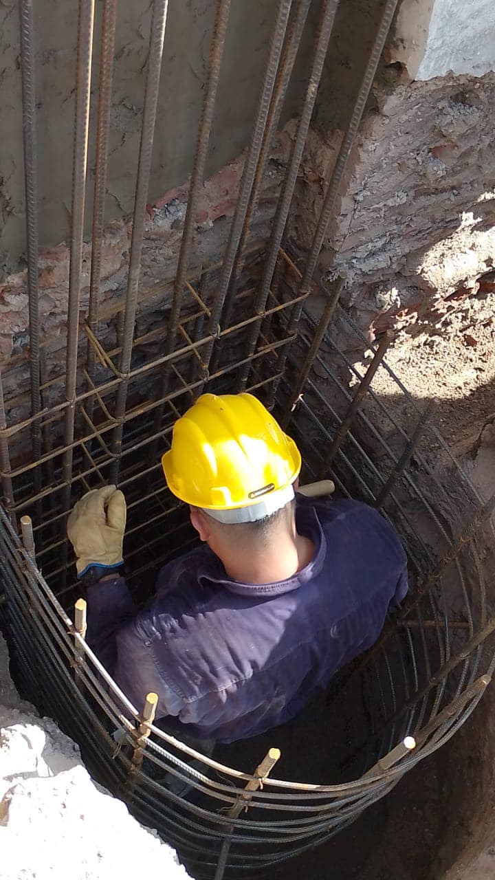 43 E/ 11 Y 12 — avance de obra, etapa 1
