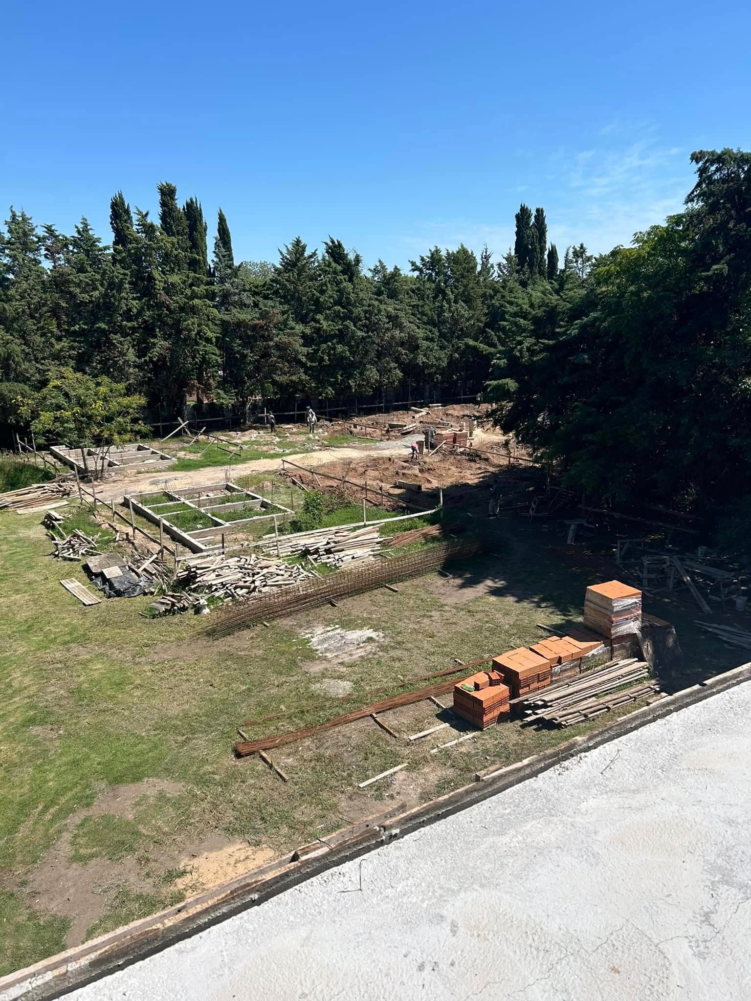 Bosques de City Bell — avance de obra, etapa 1