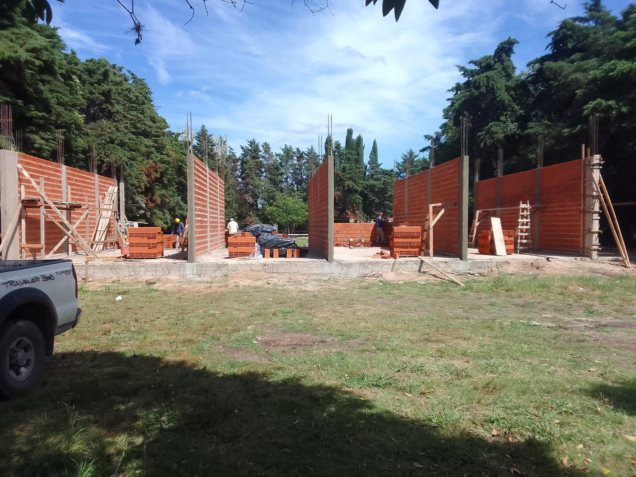 Bosques de City Bell — avance de obra, etapa 1