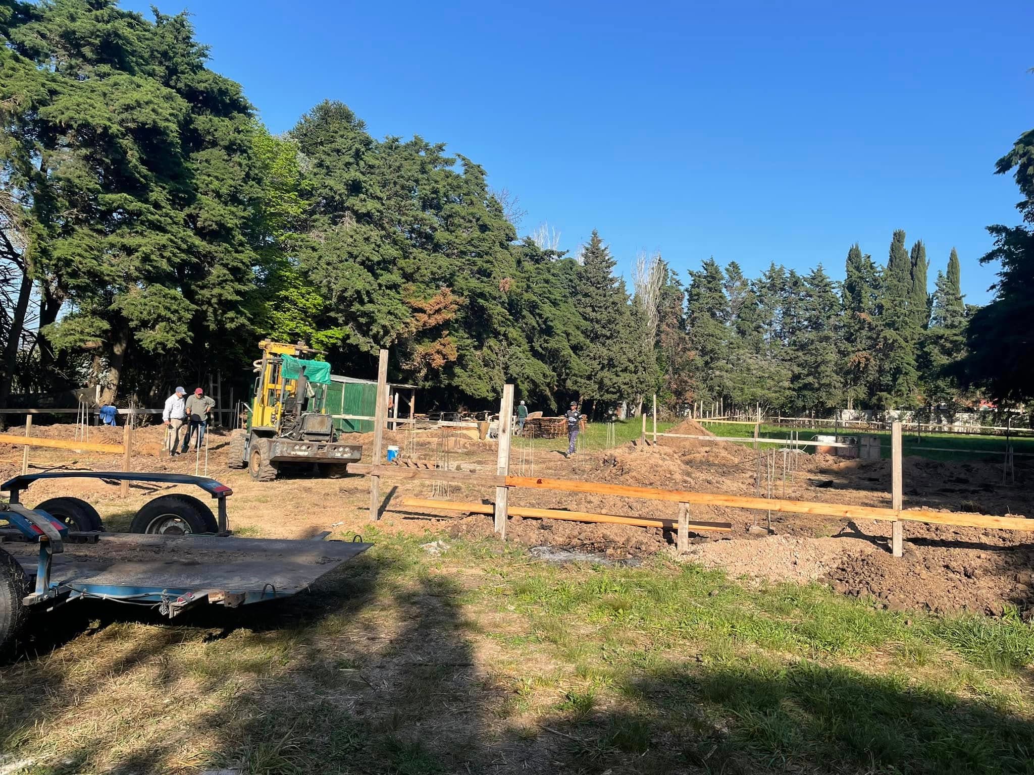 Bosques de City Bell — avance de obra, etapa 1
