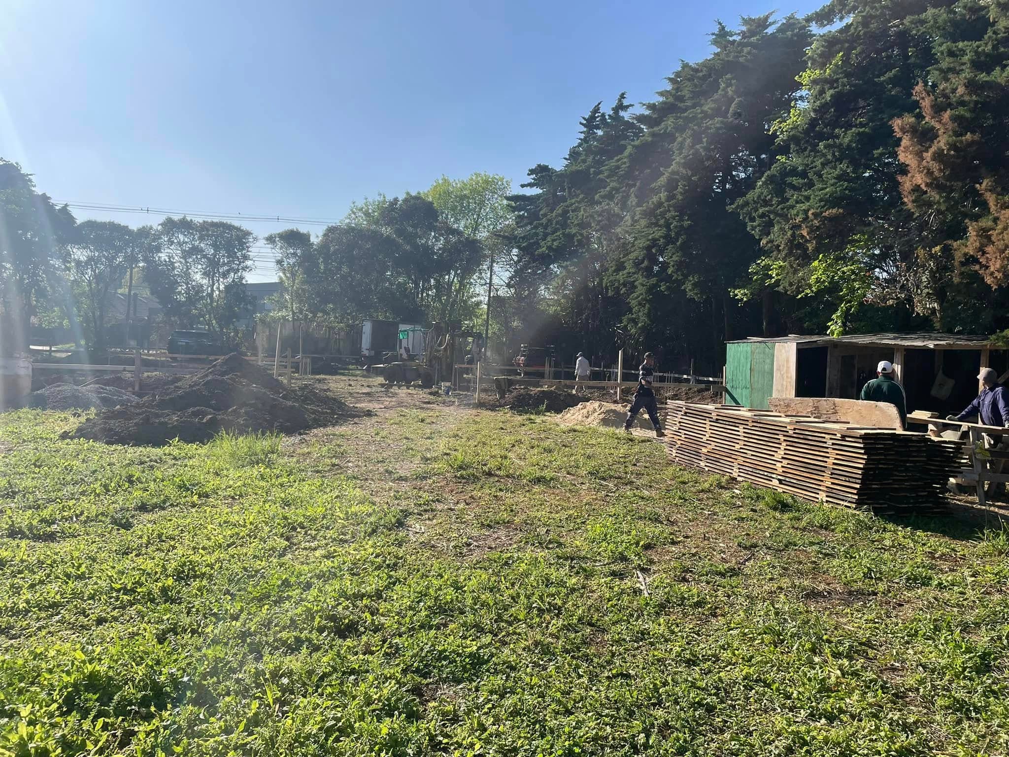 Bosques de City Bell — avance de obra, etapa 1
